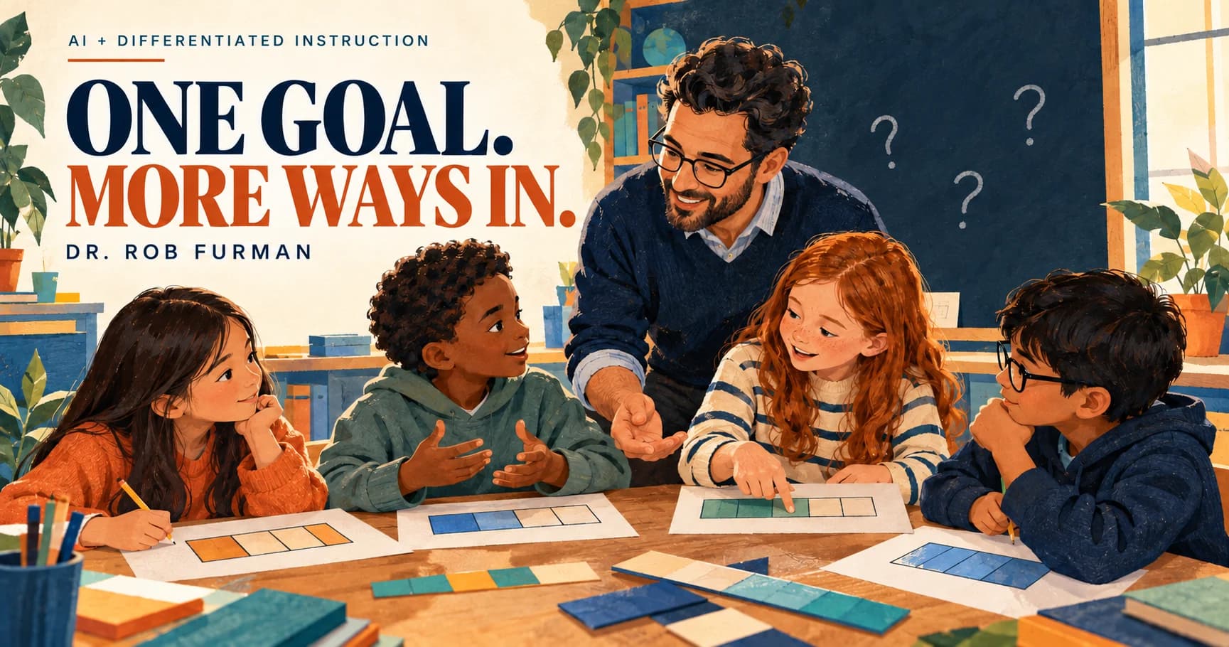 Magazine-style cover: How to Use AI for Differentiated Instruction Without Losing the Learning Goal